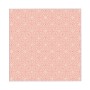 Banjado Schlüsselkasten Glas, 30x30cm, Motiv Rosa Arabesque. Weißer Kasten mit 50 Haken.