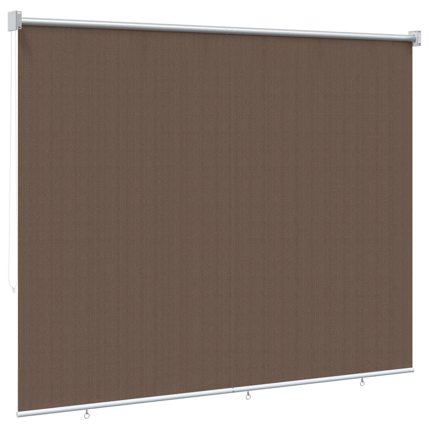 vidaXL Außenrollo 90% UV-Block Taupe 120 x 140 cm HDPE 42036145