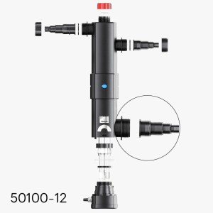 SunSun Ersatzteil: Schlauchstufentülle für CUV-155 55W Teichklärer UVC Gerät.