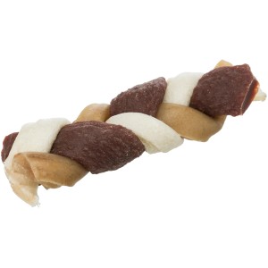 Trixie Denta Fun Braided Stick, geflochtener Hunde-Snack aus Rinderhaut, 85g.