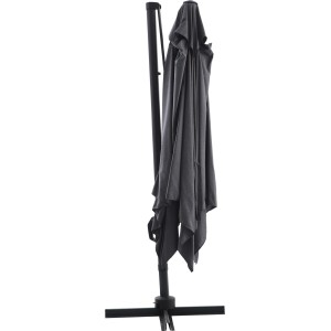 Ampelschirm 299 cm Anthrazit mit Kurbelmechanik