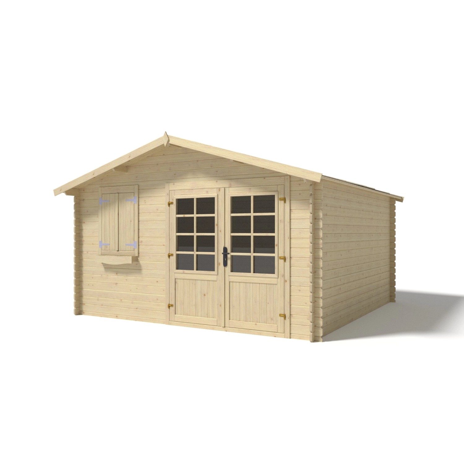Altanka Gartenhaus   Gerätehaus 16 m2   4x4 m   28 mm II günstig online kaufen