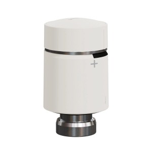 Schneider Electric Wiser Heizkörperthermostat, Weiß, zur Hausautomation.