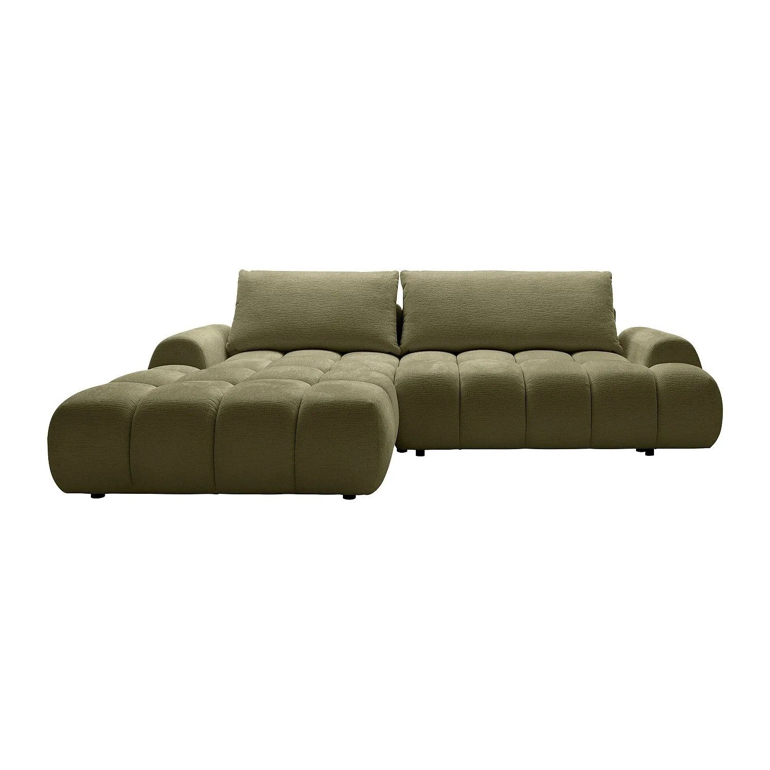 Vente-unique Schlafsofa Farneta Grün 280 cm