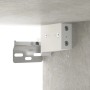 vidaXL Wandschrank Betongrau 100x36,5x35 cm Holzwerkstoff Modell 2_9