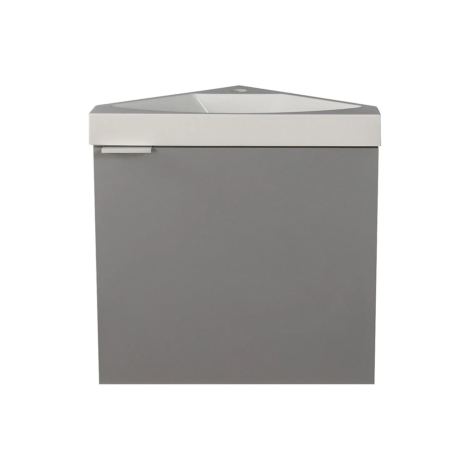 Vente-unique Möbel-Handwaschbecken Manodo Grau 56 cm