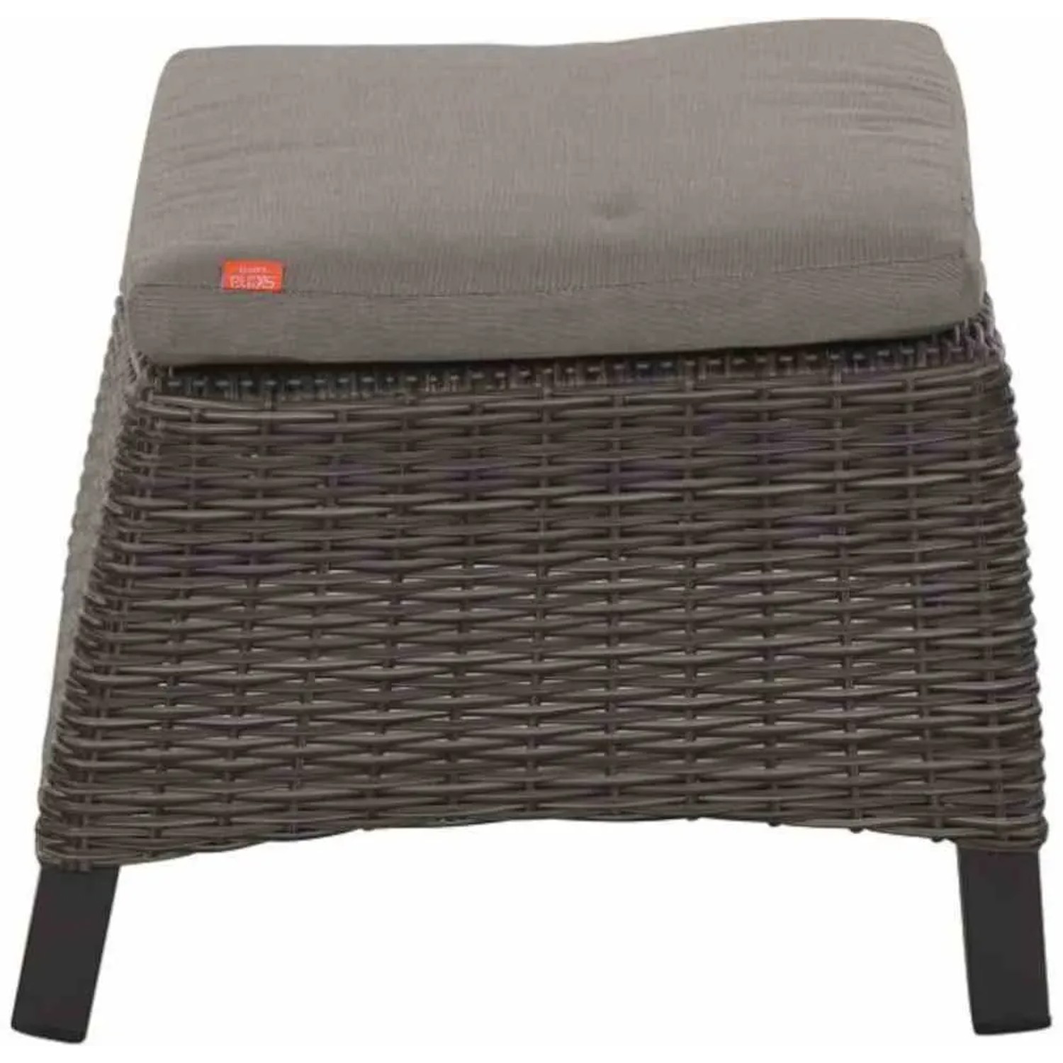 Siena Garden Gartenhocker Corido Aluminium grau inkl. Kissen 50 x 54 x 40 cm kaufen bei OBI