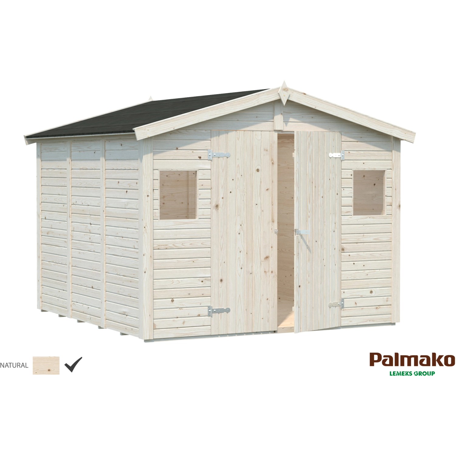 Palmako Gerätehaus "Dan", natur günstig online kaufen