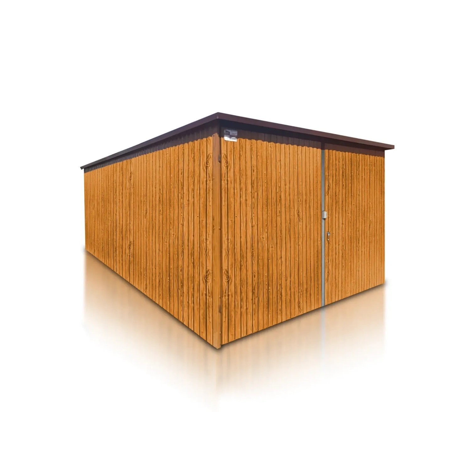 Liderstal Gerätehaus Premium aus Blech 300 x 500 cm