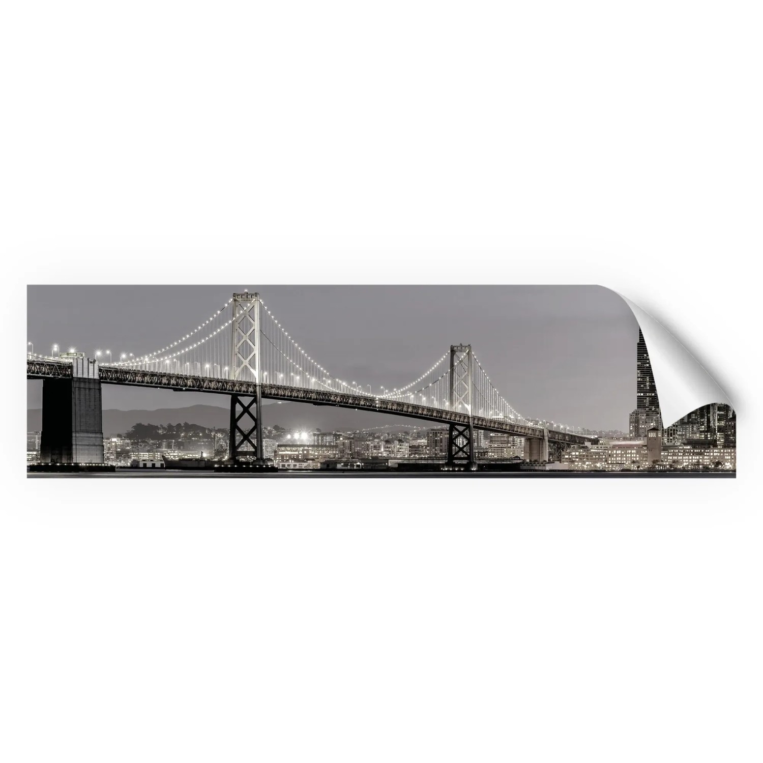 Myspotti Küchenrückwandfolie San Francisco Selbstklebend 220 cm x 60 cm