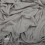 Silbernes Bestlivings Spannbettlaken Cashmere Touch 200x200 cm, weich und kuschelig.