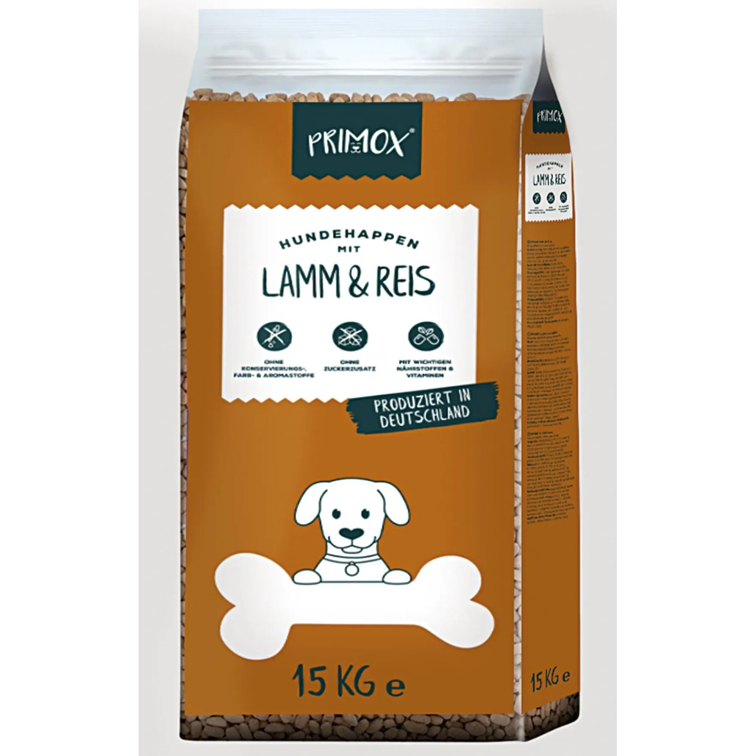 Primox Hunde-Trockenfutter mit Lamm & Reis 15 kg
