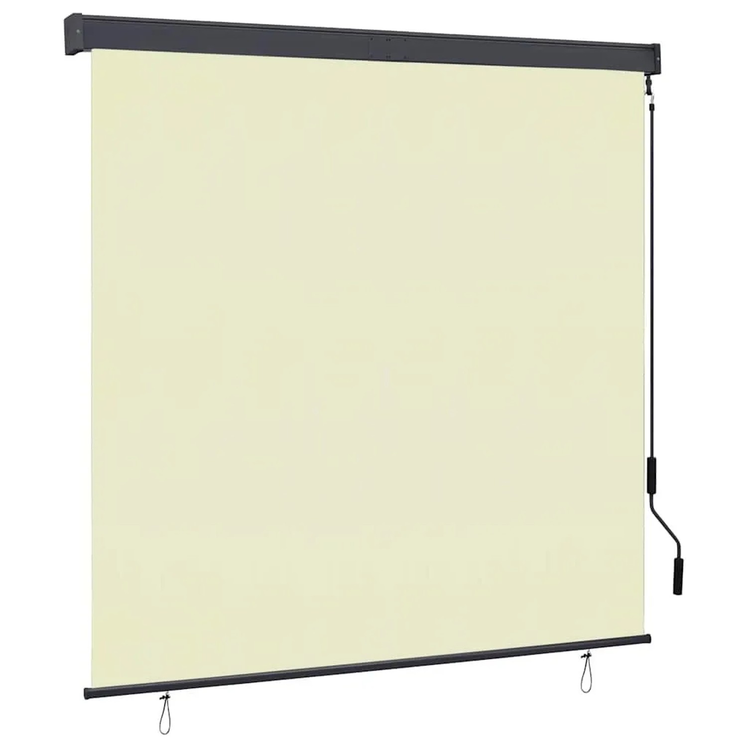 vidaXL Außenrollo 160x250 cm Creme 145977 günstig online kaufen