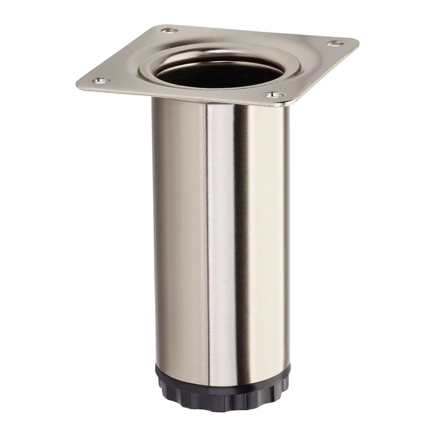 SOTECH Möbelfuß BRAVO Ø40mm Höhe 100 mm Edelstahloptik