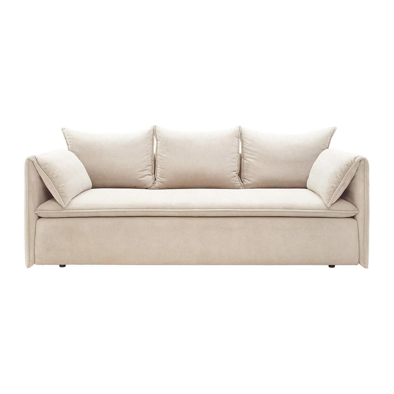 Vente-unique Schlafsofa Teodora Beige 218 cm
