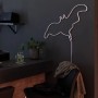 Neon LED-Streifen als Fledermaus, Teil des Paulmann Colorflex USB Sets. Dekorative Beleuchtung.