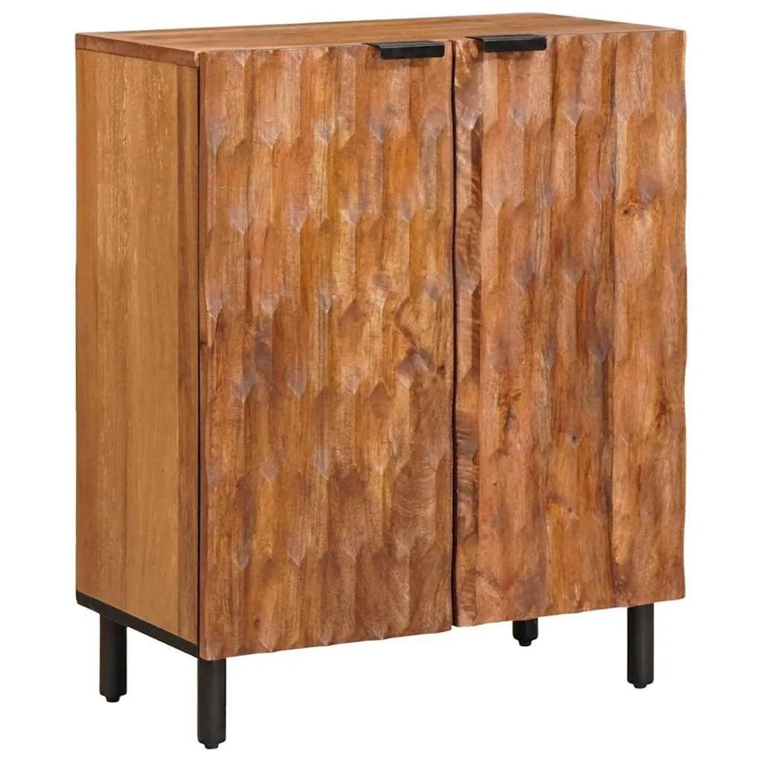 vidaXL Sideboard Akazienbraune Oberfläche 60 x 33 x 75 cm 4017902 günstig online kaufen