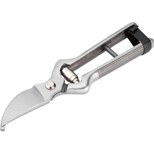 LUX Bypass Gartenschere Classic aus Stahl, geeignet für frische Blumen und junge Triebe.