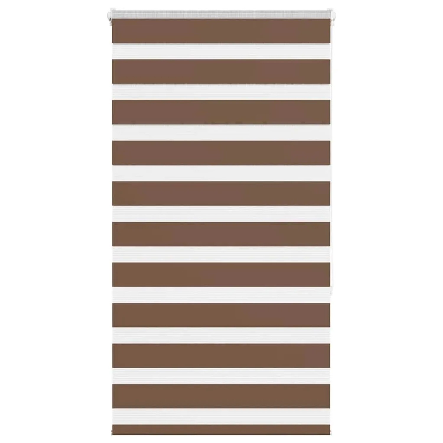 vidaXL Doppelrollo Braun 90x150 cm Stoffbreite 85,9 cm Polyester 4014337 günstig online kaufen