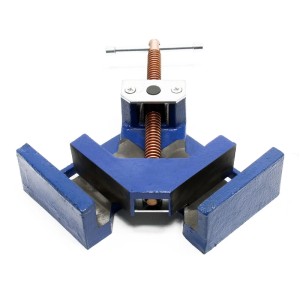 Wiltec Winkelschraubstock 90° 60Mm Tief Winkelzwinge Schraubstock Gehrungszwinge