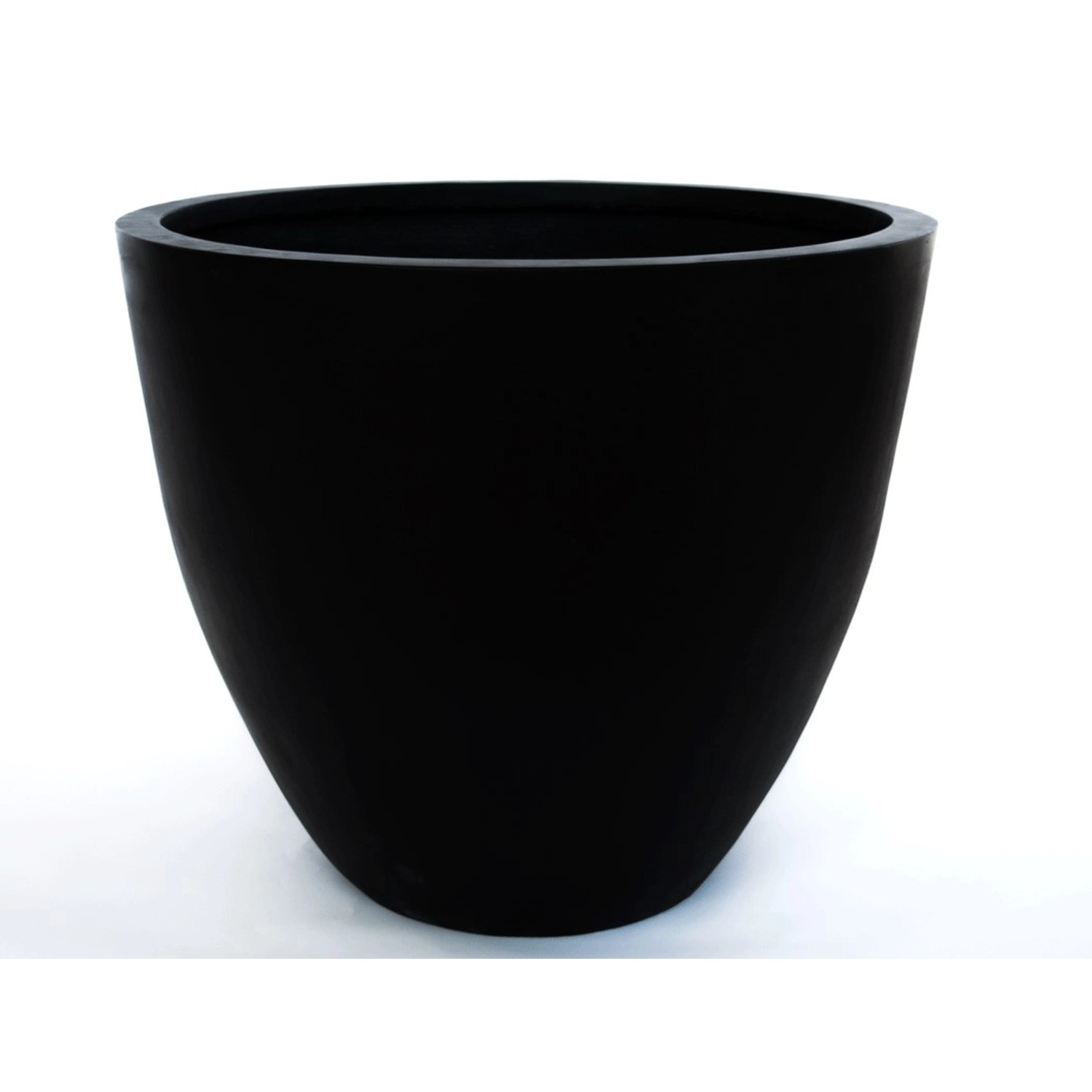 Elegant Einrichten Pflanzkübel Fiberglas Rund-Konisch D70xH60cm Elegant-Sch günstig online kaufen