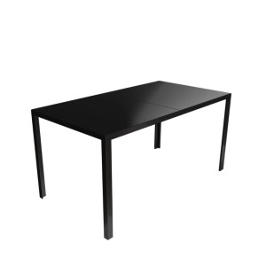 Lex Tisch Gartentisch Esstisch Outdoor Glastisch Gartenmöbel 150 cm