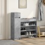 vidaXL Schuhschrank Betongrau 100,5x28x100 cm Holzwerkstoff 840425_3