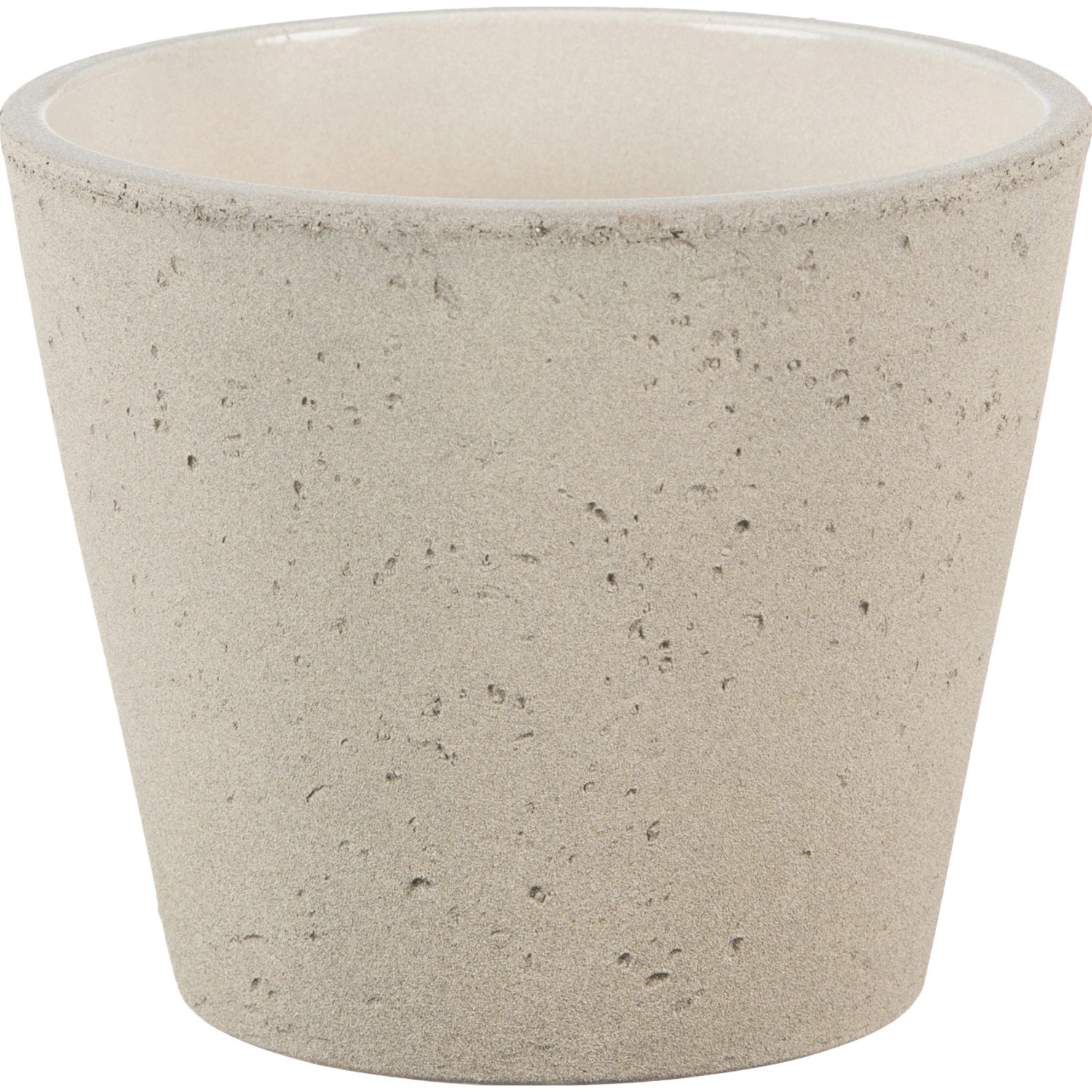 Scheurich Übertopf 701 Ø 15,2 cm Taupe Stone