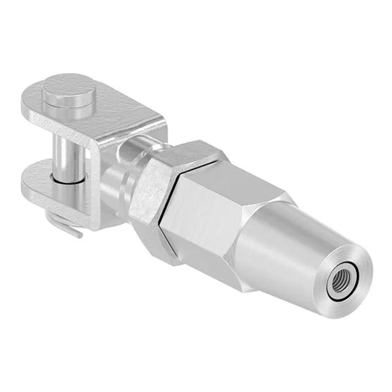 FeNau Gabelterminal Zur Selbstmontage Für Seil Ø 4 mm V4A