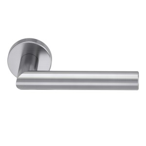 Novadoors Türgriff Nova Mio, Edelstahl, rosettenlos für Innentüren.