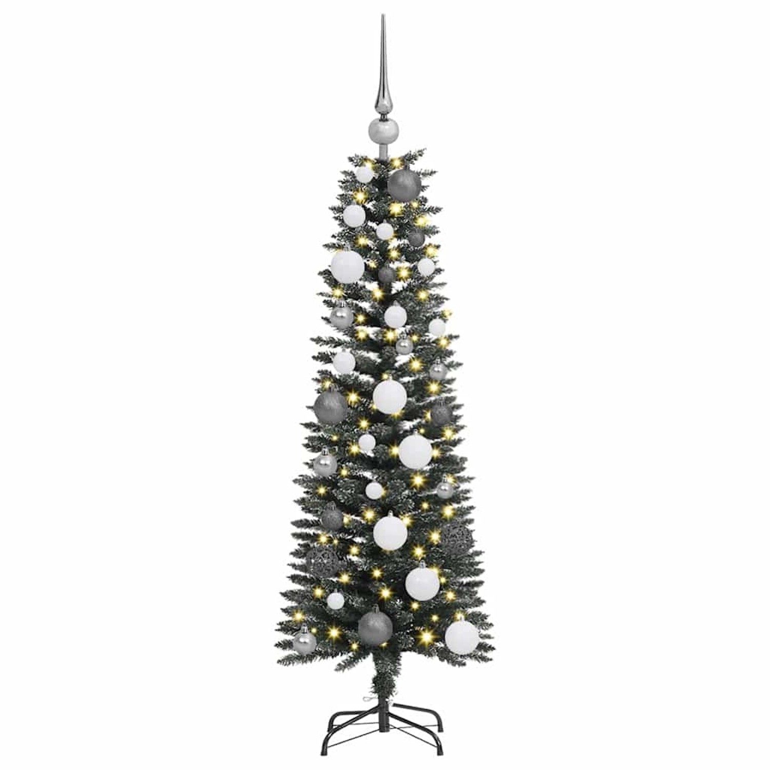 vidaXL Künstlicher Weihnachtsbaum Grün 40,5 x 40,5 x 120 cm 3395915