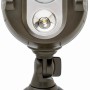 Mr. Beams LED-Außenstrahler MBN352, braun, 2er-Pack. Batteriebetriebener Strahler mit Bewegungsmelder.