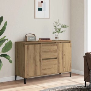 vidaXL Sideboard Artisan-Eiche 102x35x70 cm Holzwerkstoff 856487