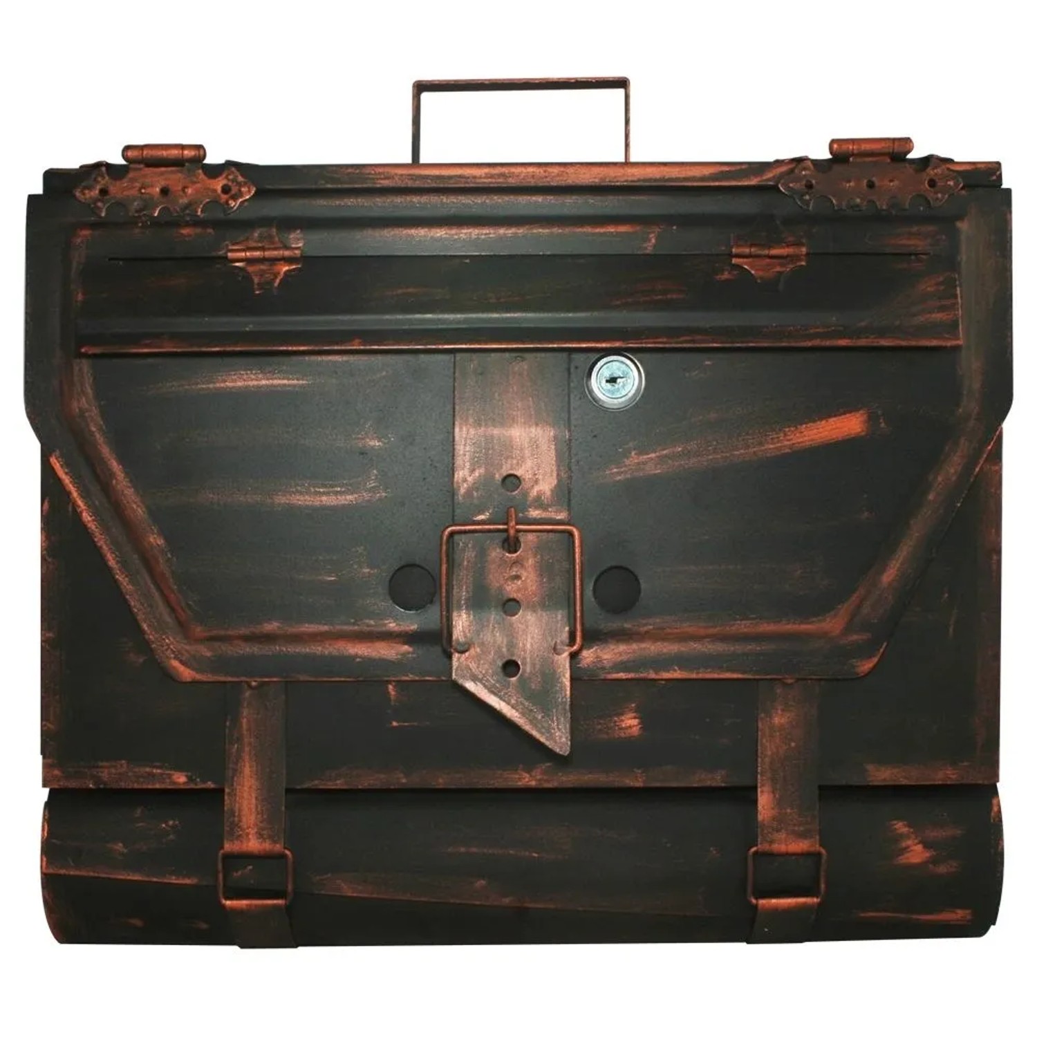 HMF 501-20 Briefkasten Aktentasche Antik 25 x 40 x 8 cm Kupfer günstig online kaufen