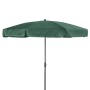 Doppler Balkonschirm Sunline, Ø 200 cm, dunkelgrün, mit Knickfunktion für optimale Schattenausrichtung.