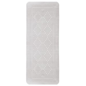 Transparente Kleine Wolke Wanneneinlage Arosa mit Saugnäpfen und rutschfester Oberfläche.