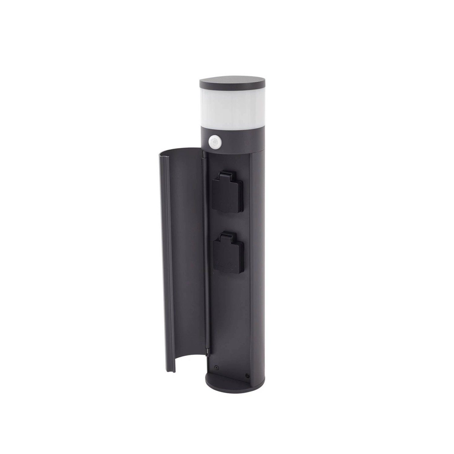 Lucande Außenleuchte Corban 10038253 mit Bewegungsmelder Spritzwassergeschü günstig online kaufen