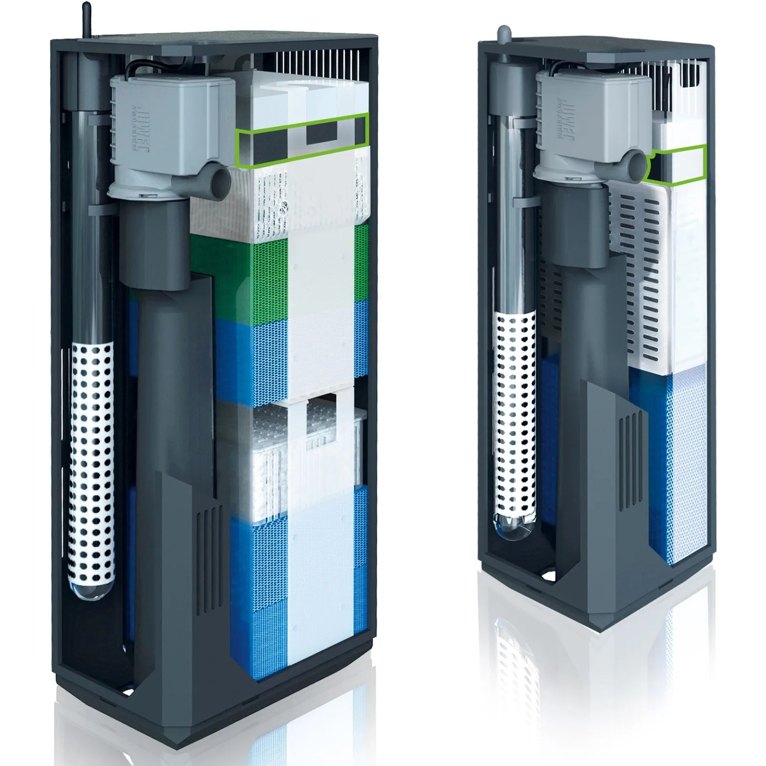 Juwel Aquarium Filter Compact BioCarb M, Kohleschwamm für kristallklares Wasser im Aquarium.