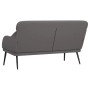 vidaXL Sitzbank Grau 110x76x80 cm Kunstleder 351433_5