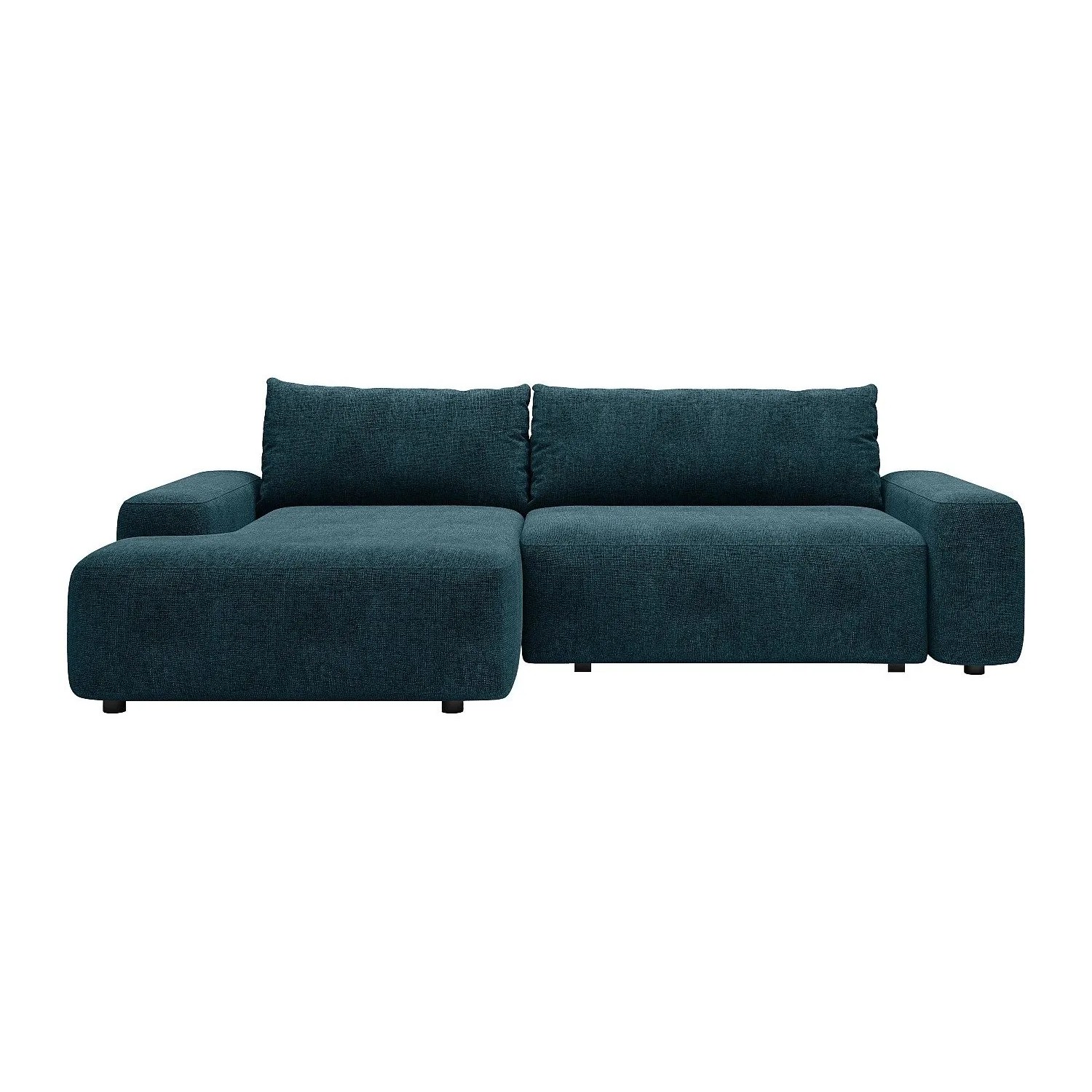 Vente-unique Schlafsofa Daviso Blau 264 cm