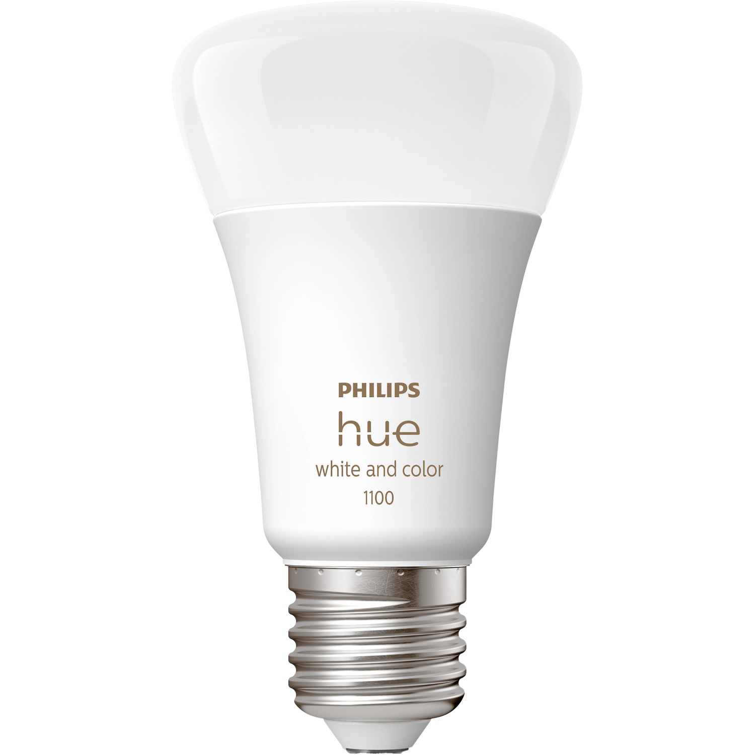 Philips Hue E27 LED-Lampe, White & Color Ambiance, 1100 lm, 1er-Pack. Smarte Beleuchtung für Ihr Zuhause.