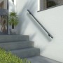 Dolle Handlauf-Komplettset, 150 cm, anthrazit, für Treppen im Innen- und Außenbereich.