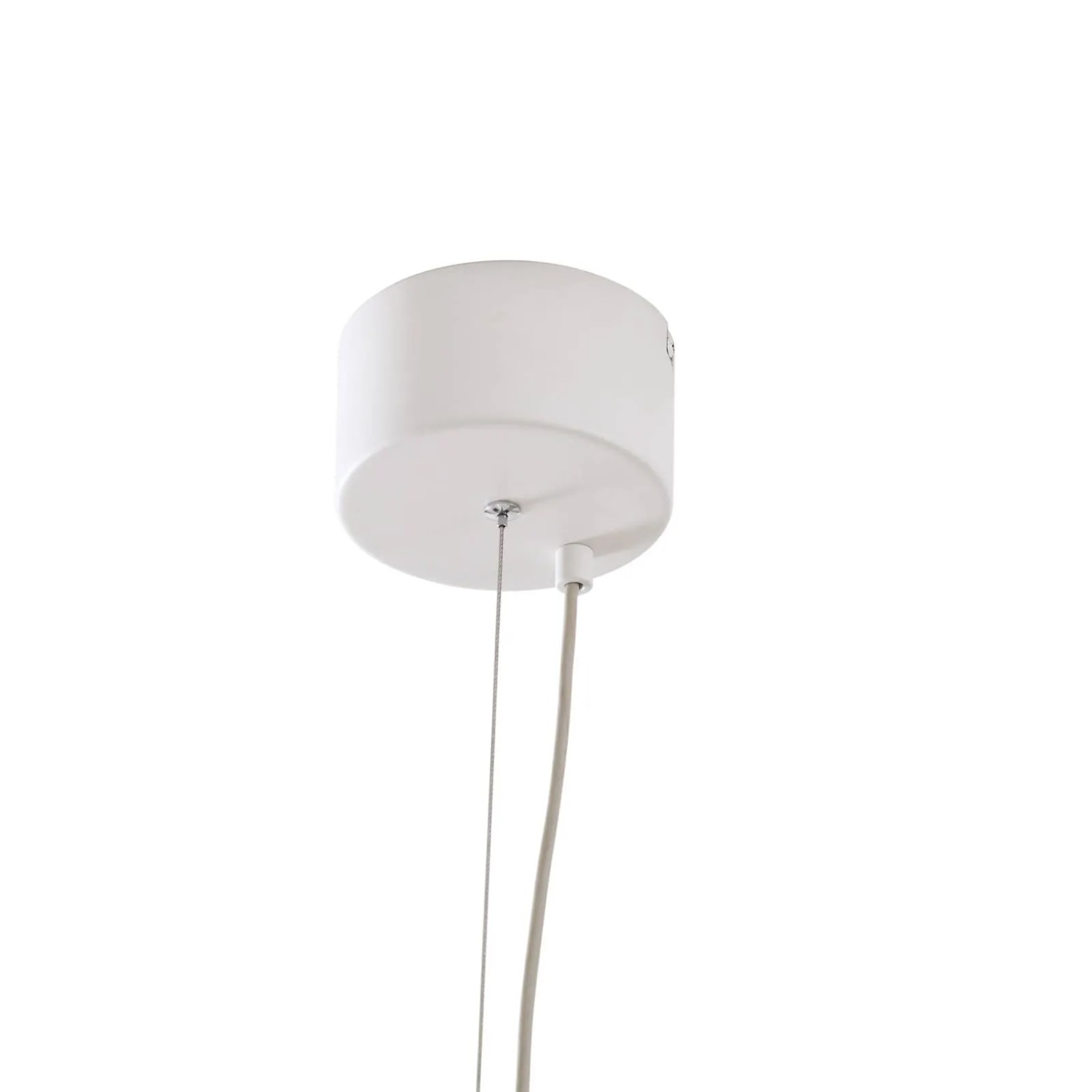 Weiße LED Smart Home Pendelleuchte Bolti mit Leselampe, dimmbar, für Wohnzimmer