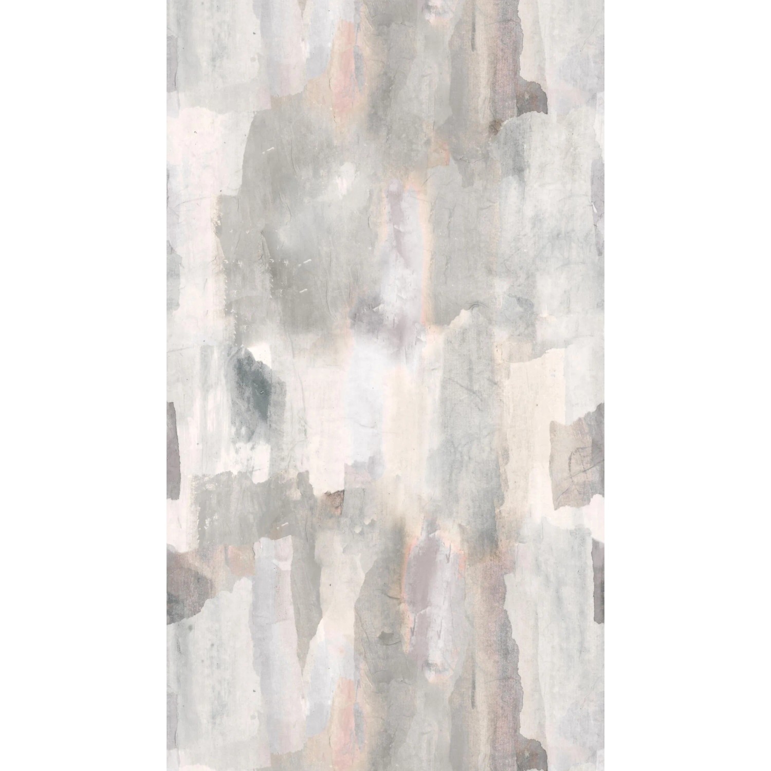 PROFHOME 782073-GU Fototapete Aquarell-Stil Grau Creme Beige Rosa 1,59 m x 2,8 m