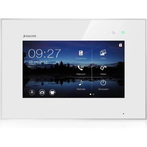 Balter WLAN App Monitor EVO Video-Türsprechanlage Touchscreen 7 Zoll Monitor 2 Draht Bus