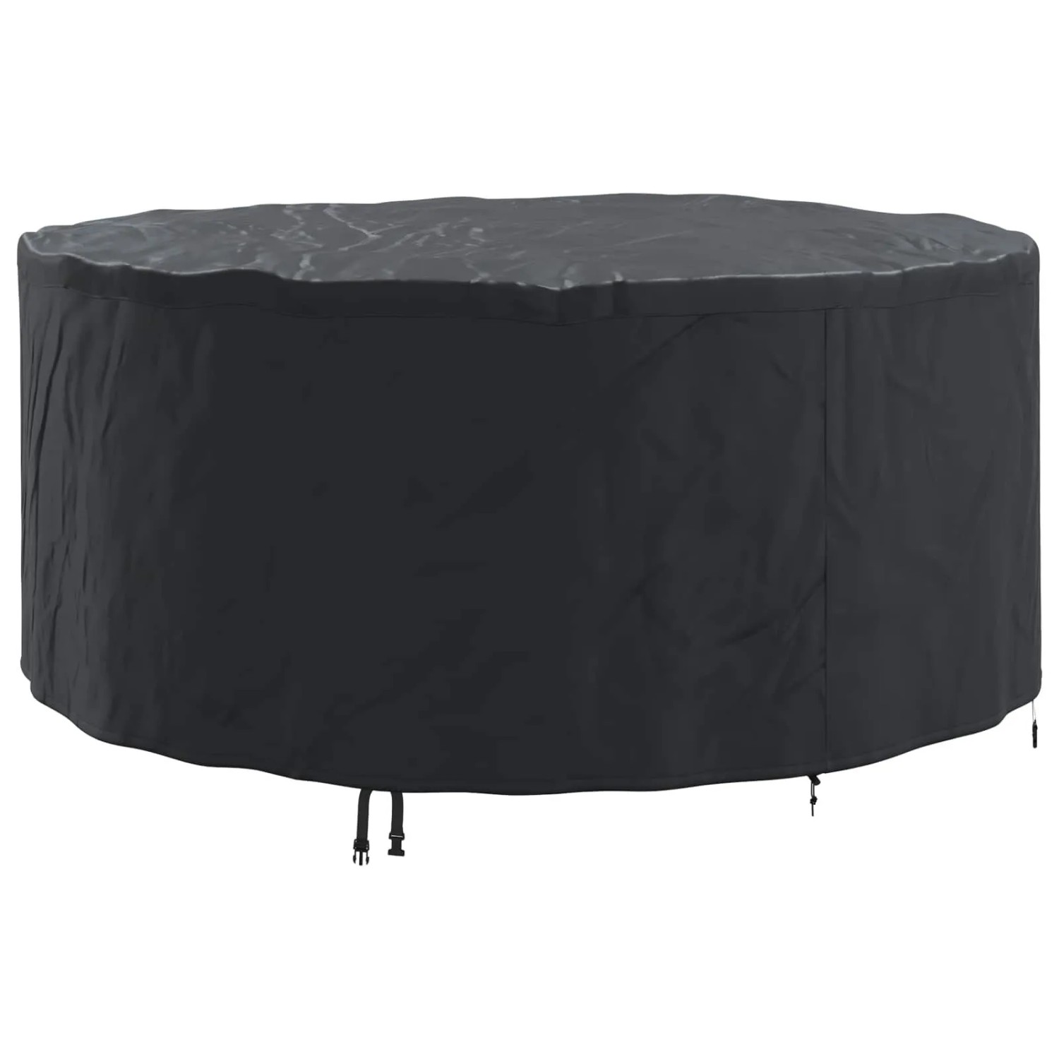 vidaXL Gartenmöbelabdeckung Schwarz 200 x 200 x 105 cm 600D-Gewebe 4106019 günstig online kaufen