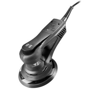STAHLWERK ES-150 ST Exzenterschleifer, schwarz-grau, 150 mm Schleifteller, ergonomisch, vibrationsarm. 350 Watt.