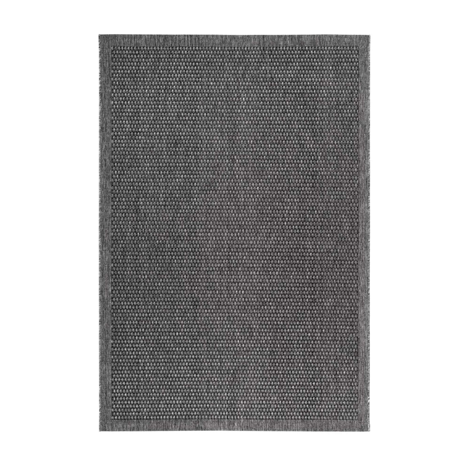 MeGusta Outdoorteppich Modern Grau OutdoorTeppich 80 x 230 cm