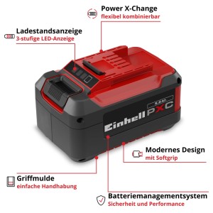 Einhell Power X-Change Akku 18 V 5,2 Ah Plus