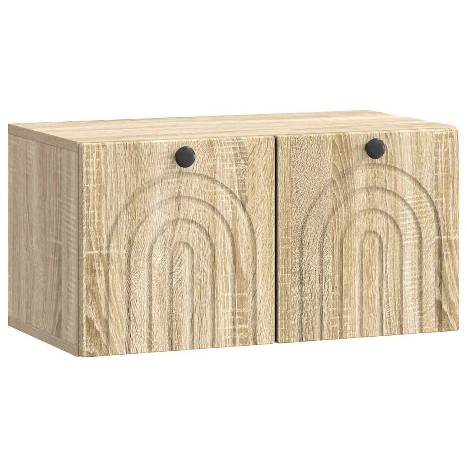 vidaXL Wandmontierter TV-Schrank Sonoma-Eiche 59,5 x 31 x 30 cm 898197